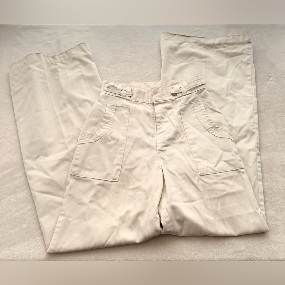 Vintage White h.i.s Pants No Size
